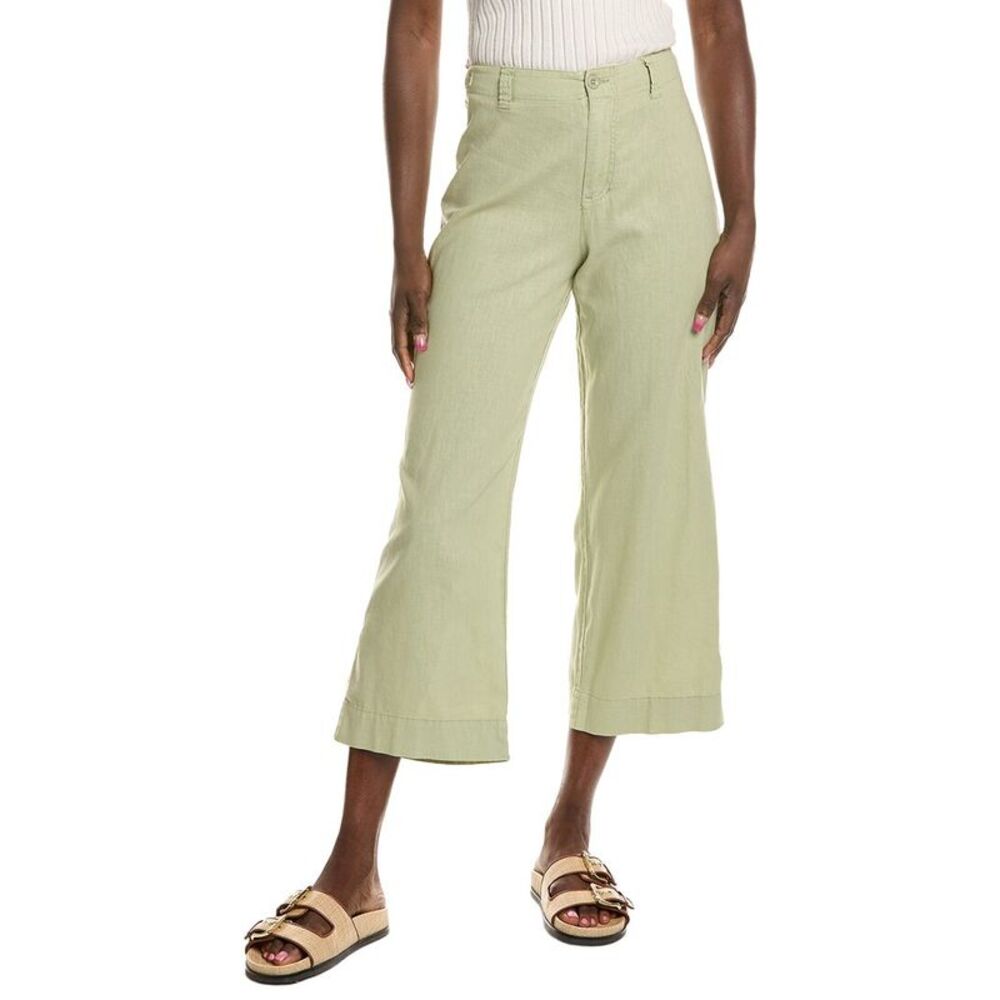 Michael Stars Womens Geraldine Relaxed Linen-Blend Pant